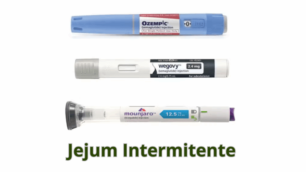 Ozempic, Wegovy, Mounjaro ou Jejum Intermitente para Emagrecer