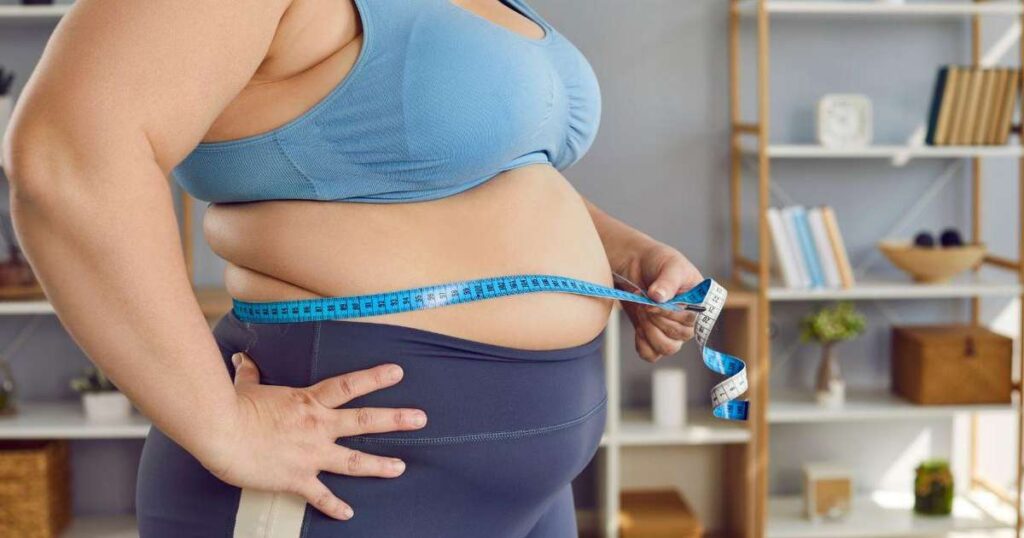 Gráfico ilustrando o aumento da obesidade no Brasil