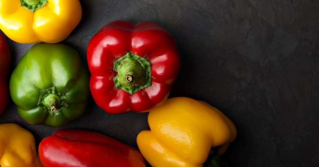 Benefícios do Pimentão em diferentes cores: verde, amarelo e vermelho