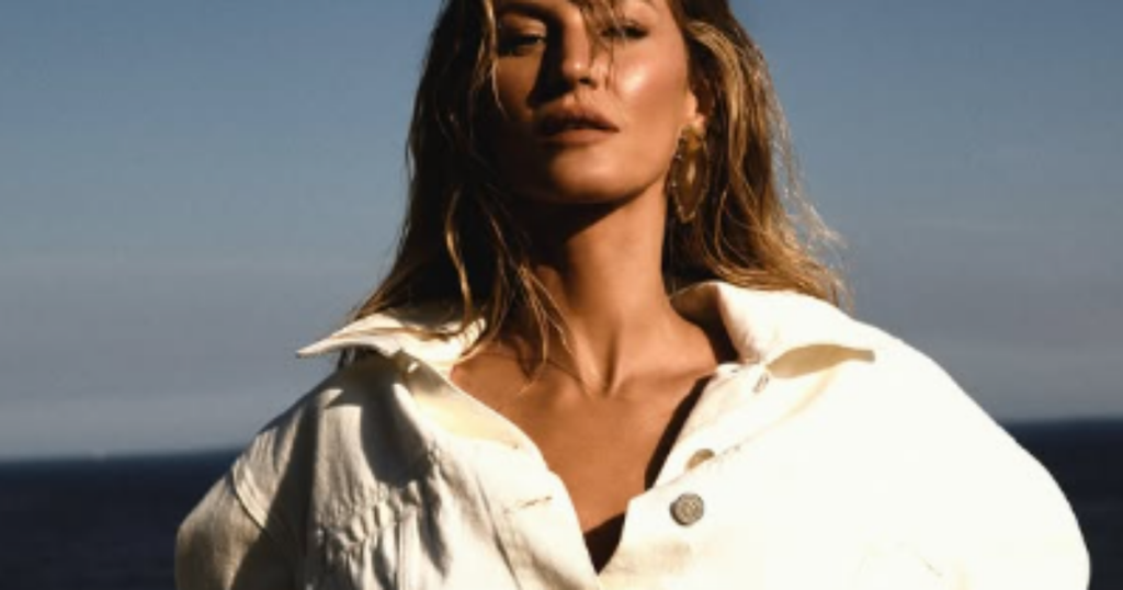 Gisele Bündchen discutindo sobre sua decisão de abandonar o veganismo