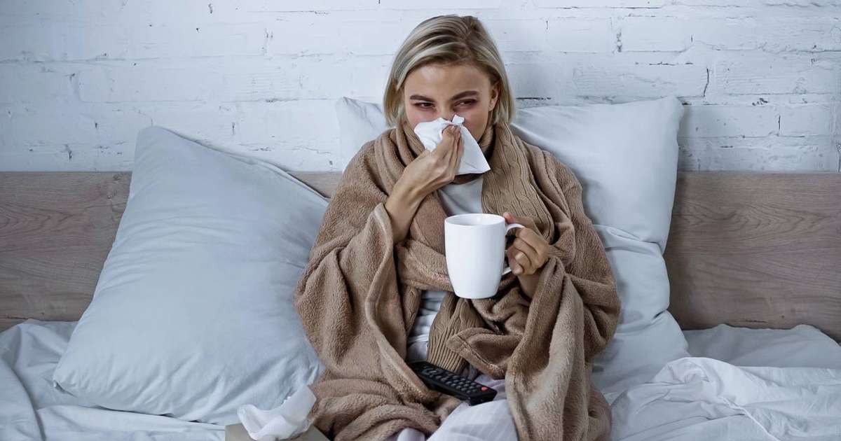 Ilustração do ciclo nasal mostrando a alternância entre narinas congestionadas e desobstruídas.