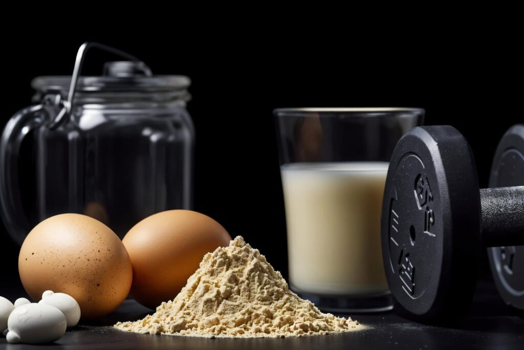 Benefícios da proteína do leite, incluindo caseína e whey protein